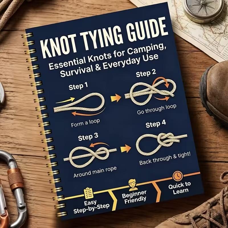 Outdoor Adventure Guide - 初心者向けアウトドアサバイバルノットステップバイステップガイド キャンプ・ハイキング用ロープマニュアル 旅行・冒険用