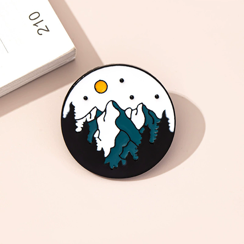 アウトドアアドベンチャーエナメルピン風光明媚な山キャンプ炎荒 - Outdoor Adventure Friends のレビューと価格