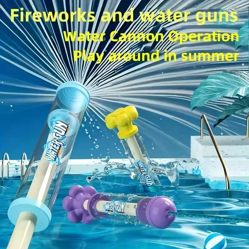 1 個の新しい花火噴水水鉄砲 - スーパーソーカー水鉄砲屋外 - Outdoor Adventure Birthday Party のレビューと価格