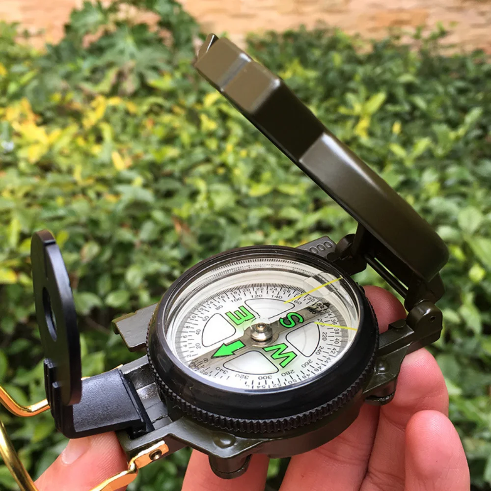 携帯用多機能レンズ式コンパス（蓄光機能付き）、ハイキング、キ - Outdoor Adventure Guide のレビューと価格