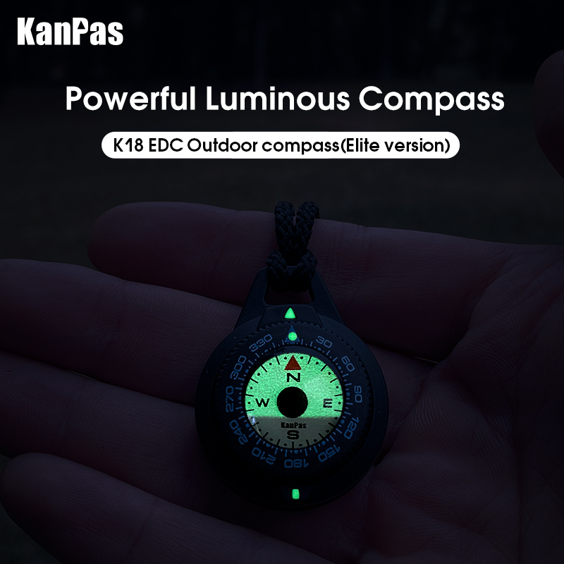 Kanpas EDC アウトドアコンパス 発光付き / 高品 - Outdoor Adventure Guide のレビューと価格