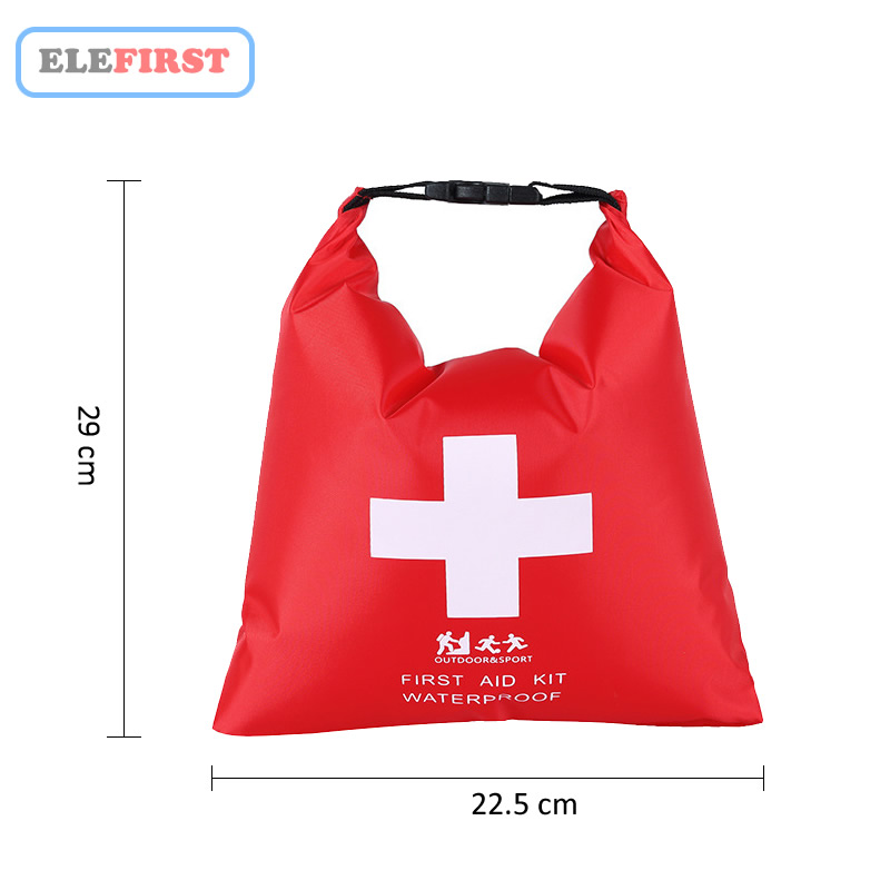 ポータブル防水救急キットバッグ 1.2L アウトドアキャンプ - Outdoor Adventure And Travel のレビューと価格
