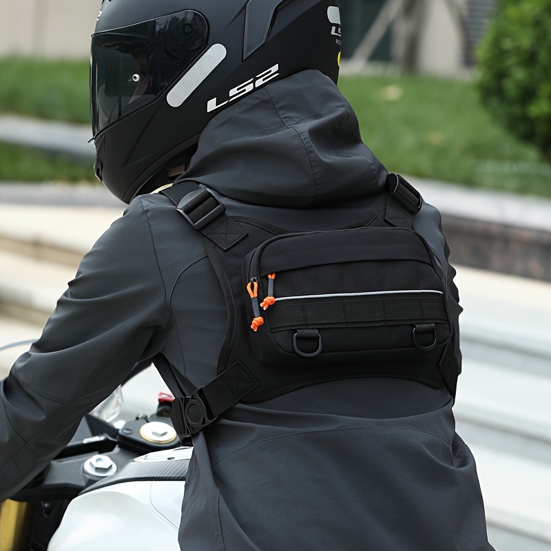 1ピースメンズアウトドアチェストバッグ、オックスフォード生地 - Outdoor Adventure With No Backpack のレビューと価格