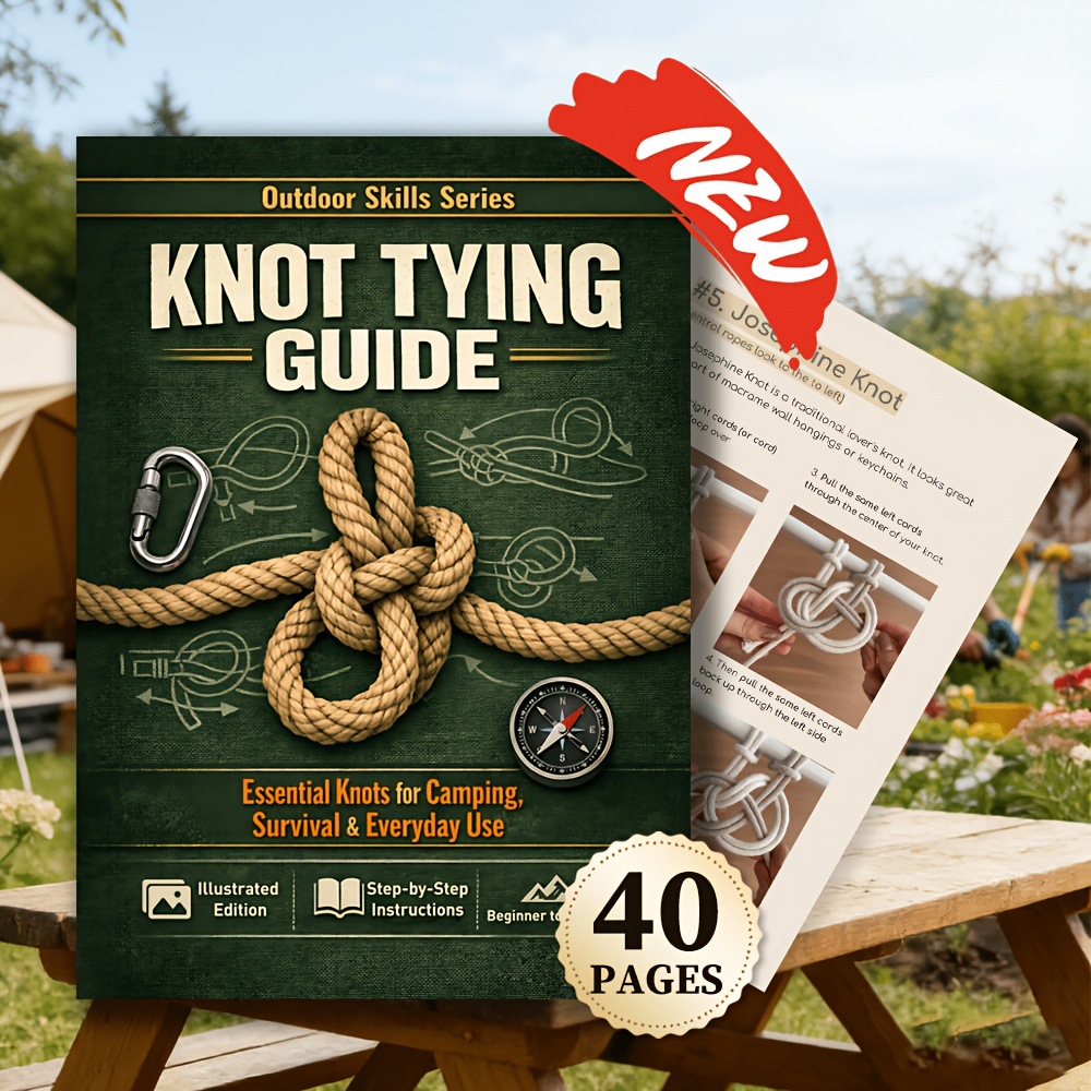 キャンプノットマニュアル 40 ページのアウトドアサバイバル - Outdoor Adventure Guide のレビューと価格