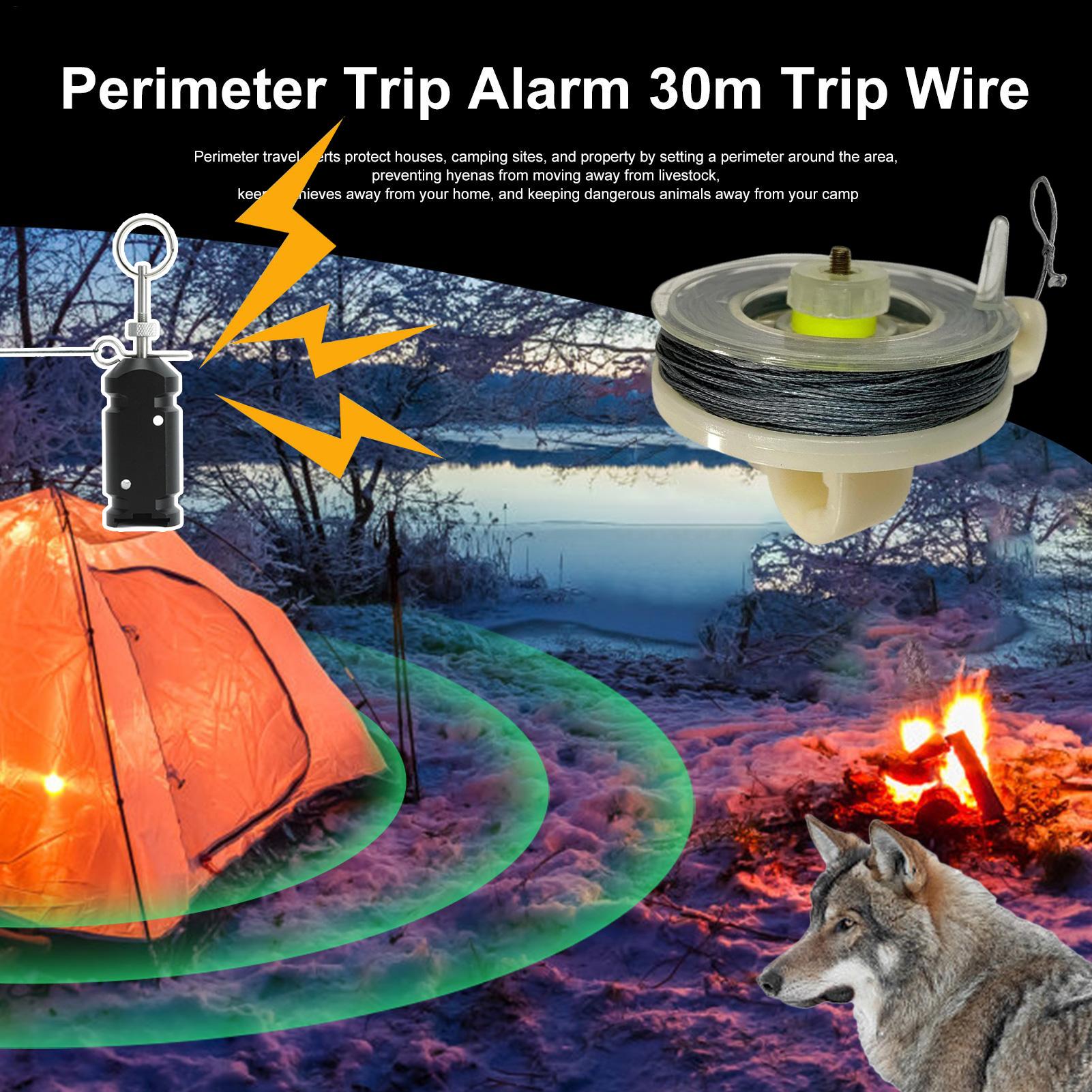 トリップワイヤー 82フィート 再利用可能なリール式トリップ - Outdoor Adventure Farm のレビューと価格