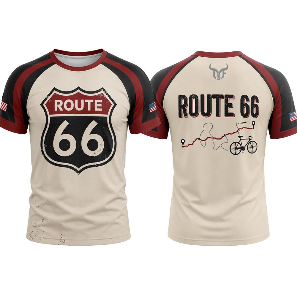 ルート66 ヴィンテージ ロードトリップ Tシャツ メンズ  - Outdoor Adventure Wear のレビューと価格