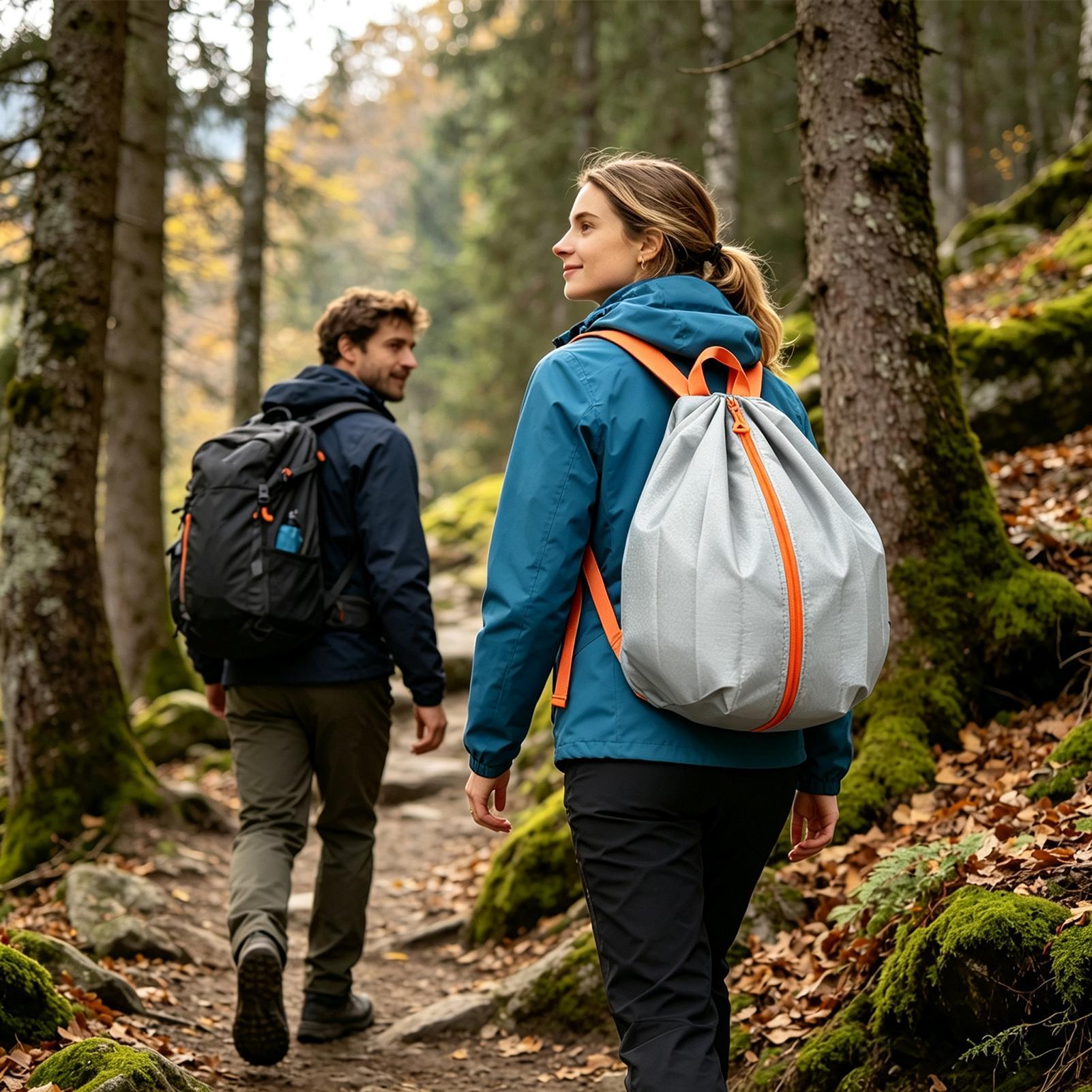 防水バックパック旅行用折りたたみ軽量巾着バッグ女性ハイキング - Outdoor Adventure And Travel のレビューと価格