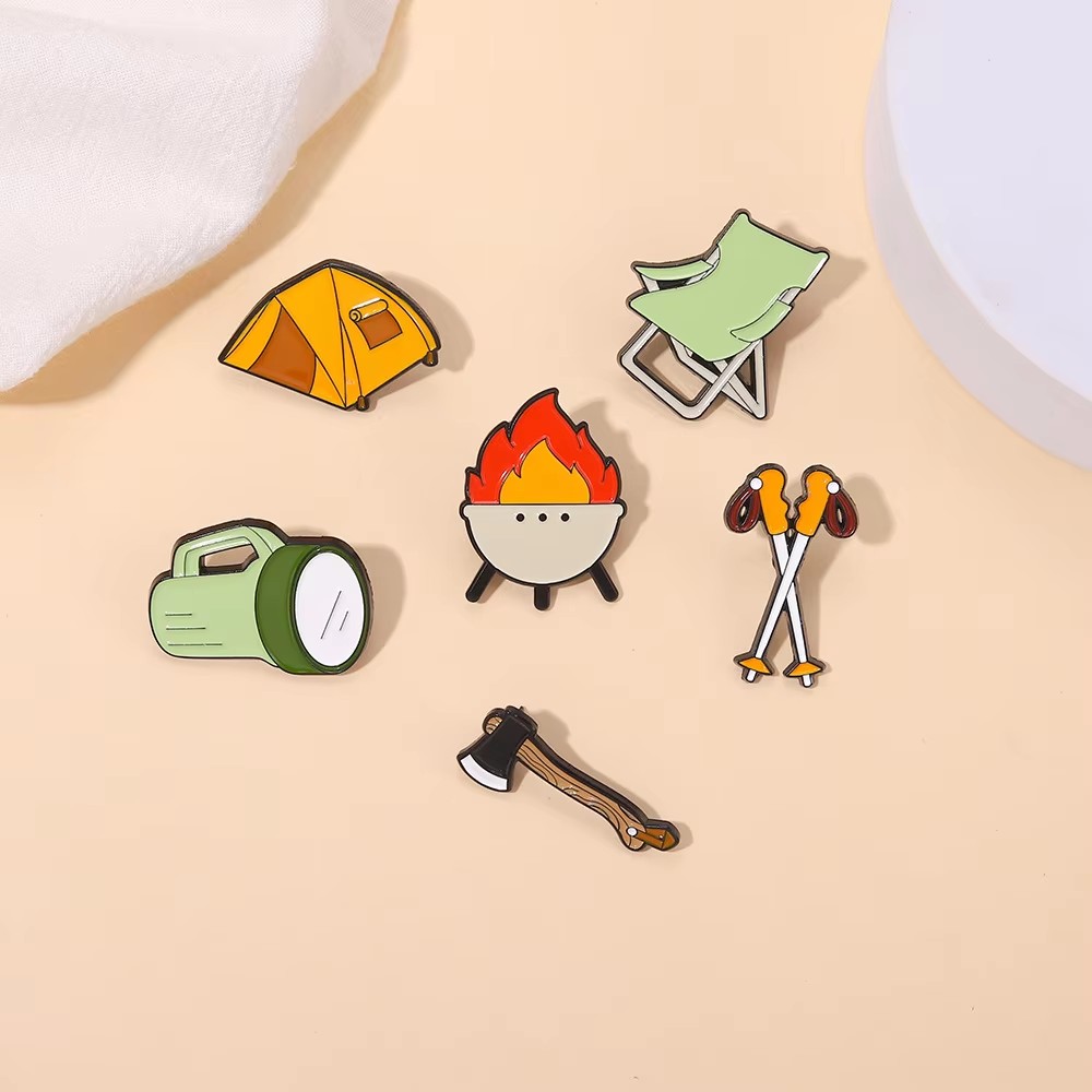 エナメルピン,アウトドアアドベンチャー,風景,山,キャンプ, - Outdoor Adventure Friends のレビューと価格