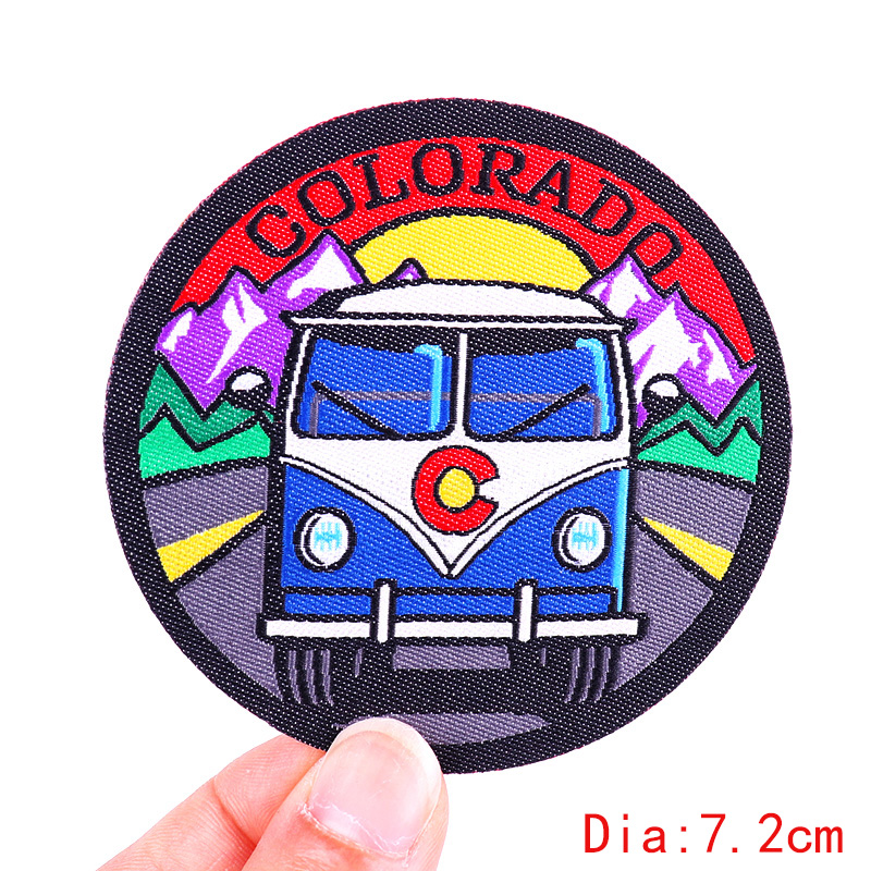 旅行やアウトドア用の衣類パッチ,衣類の縫製パッチ,生地,自然 - Outdoor Adventure Travel Show のレビューと価格
