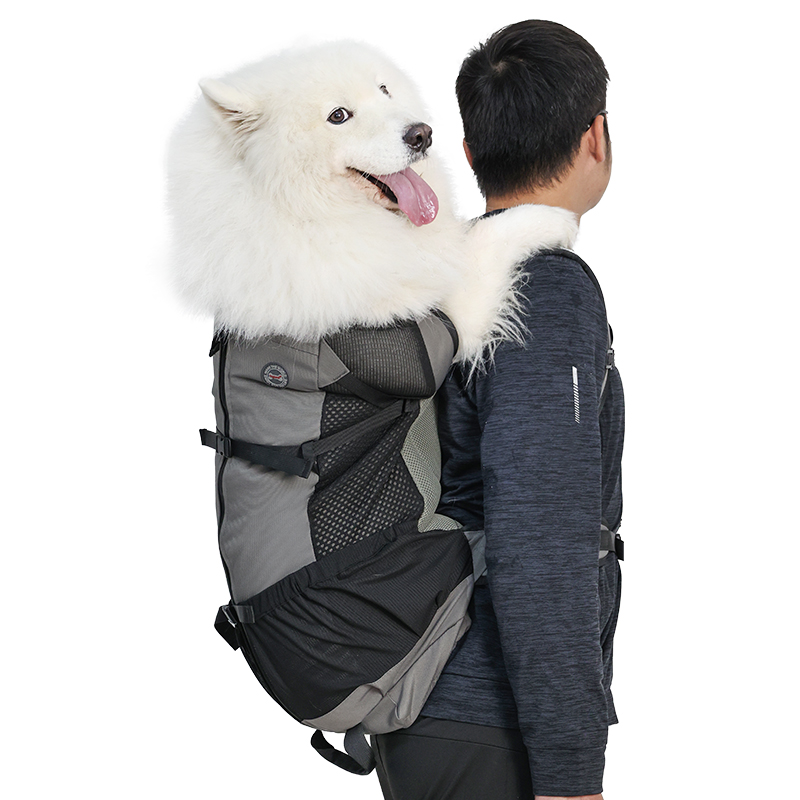 通気性メッシュ大型犬用バックパック、スキー用キャリーバッグ、 - Outdoor Adventure Farm のレビューと価格