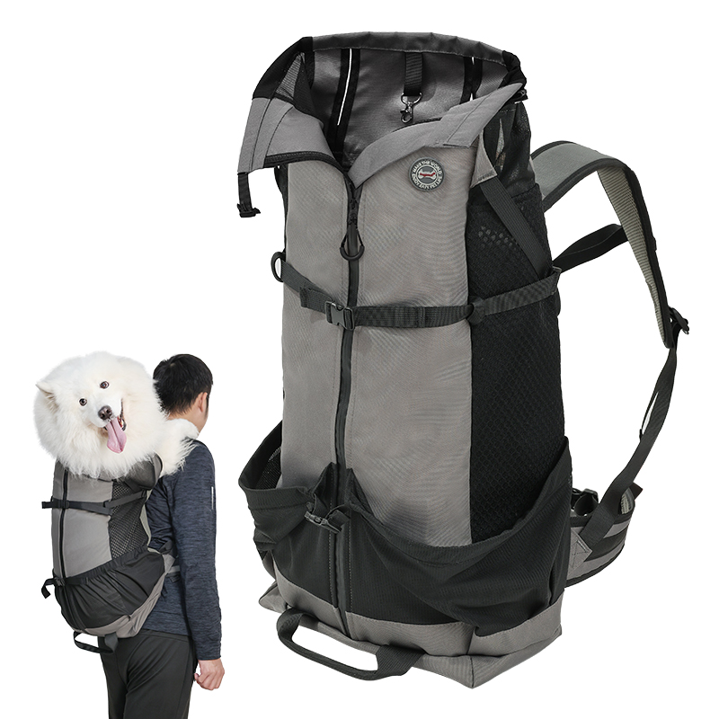 通気性メッシュ大型犬用バックパック、スキー用キャリーバッグ、 - Outdoor Adventure Farm のレビューと価格
