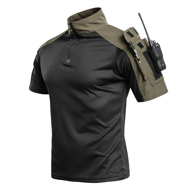 アウトドアタクティカル速乾Tシャツトレーニングスーツ半袖メン - Outdoor Adventure Wear のレビューと価格